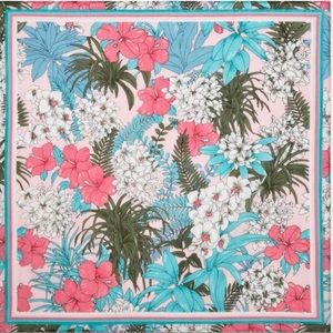 Floral Cotton scarf